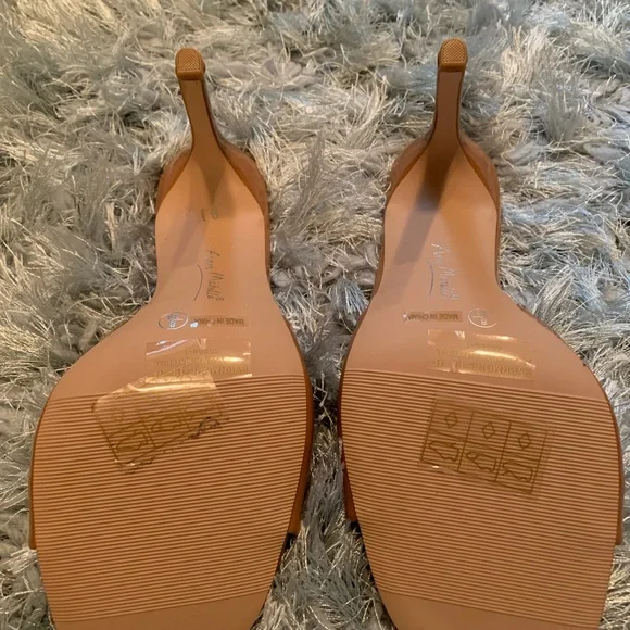 Anne Michelle Square-Toe Stiletto Mules - Picture 4 of 6